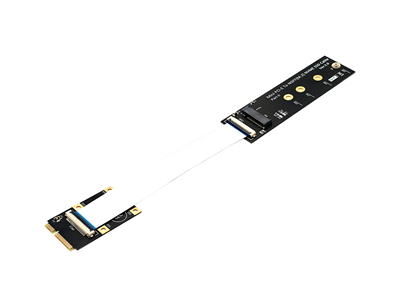 M.2 KEY-M to mini PCIe with FFC Cable