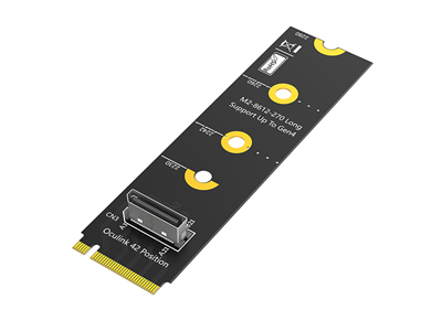 OCuLink SFF-8612 to M.2 Key-M Adapter