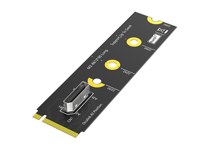 OCuLink SFF-8612 to M.2 Key-M Adapter