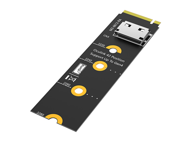 OCuLink SFF-8612 to M.2 Key-M Adapter