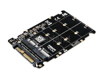 Dual M.2 SSD to U.2 Adpater