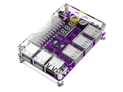 12 Ports ATX Power Supply Breakout Board Adapter