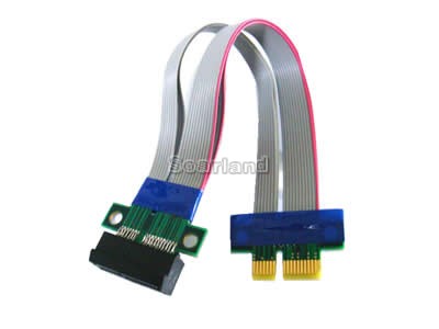 Flexible PCI-Express 1x Riser Card