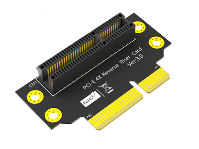 2U Reversed PCIe 3.0 x4 Riser Card